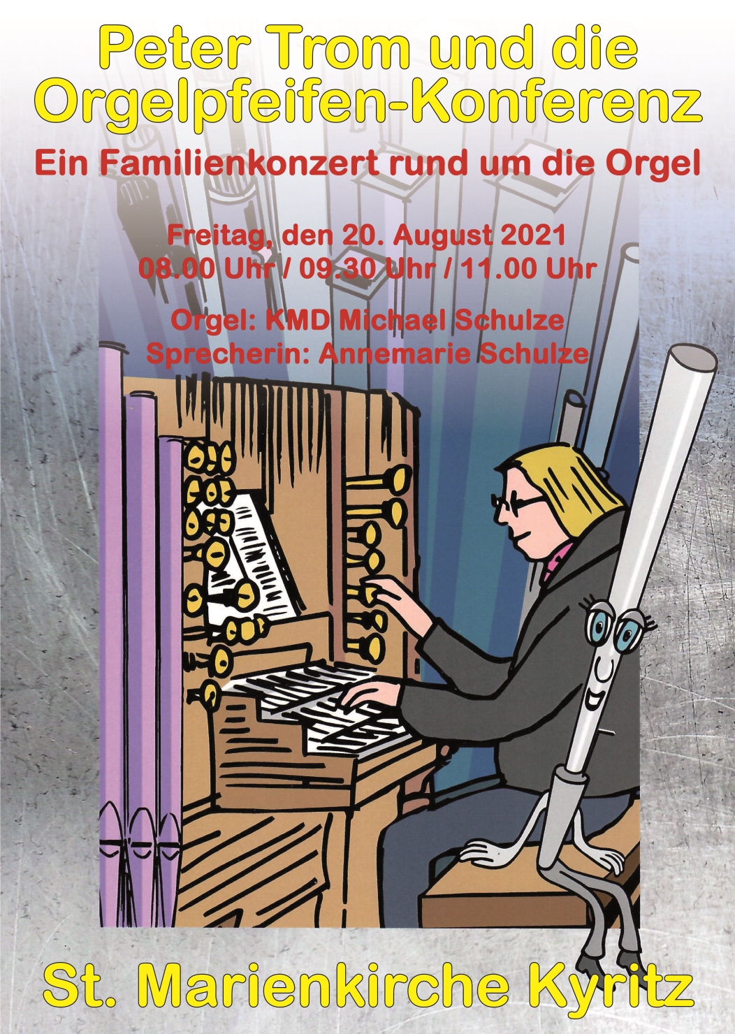 Peter Trom und die Orgelpfeifenkonferenz