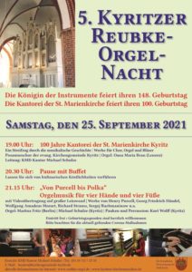 5. Kyritzer Reubke-Orgel-Nacht